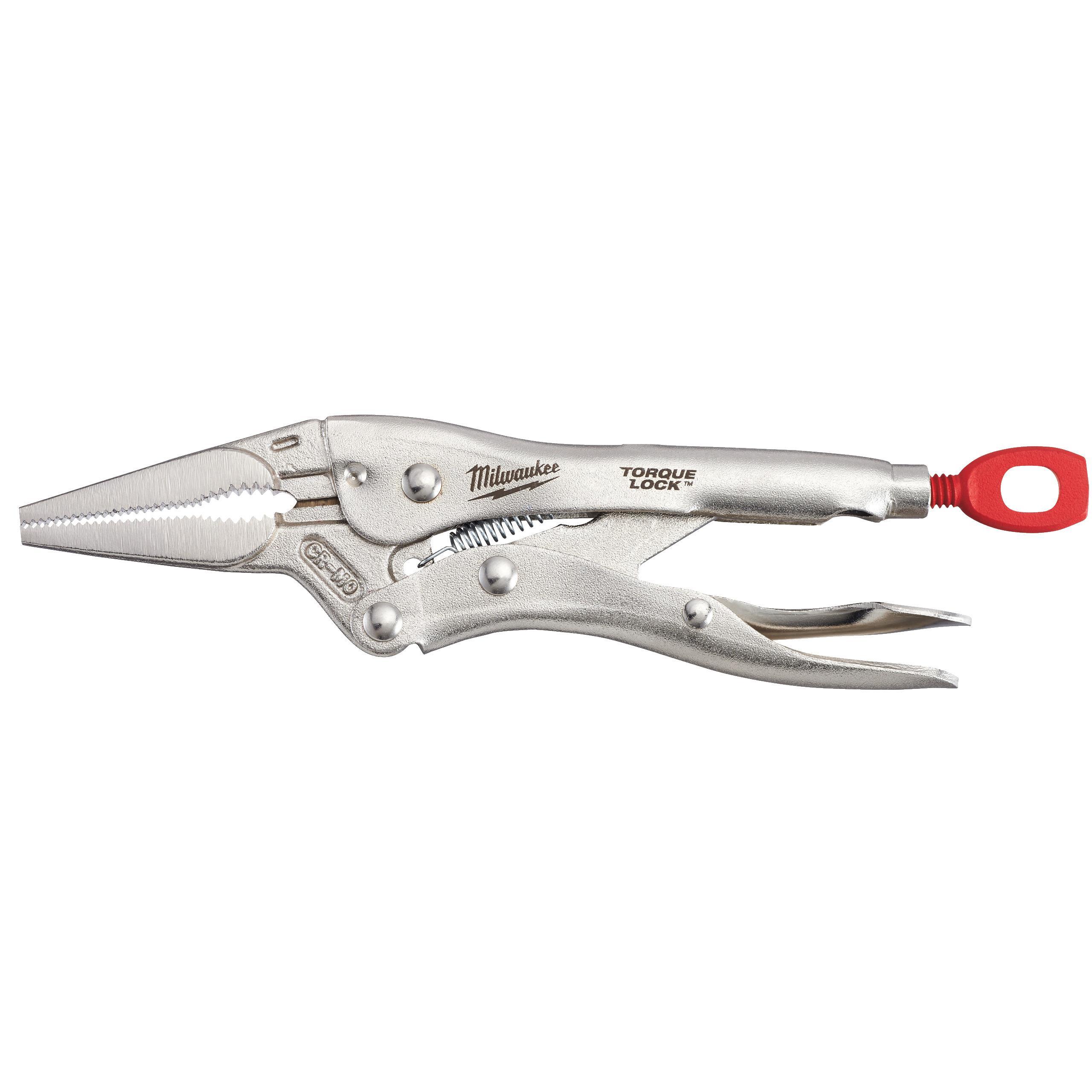 6 Long Nose Locking Pliers - 1pc