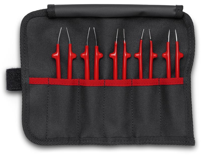 KNIPEX 92 00 04 Universalpinzetten-Set isoliert 5-teilig KNIPEX 92 00 04 Universalpinzetten-Set isoliert 5-teilig