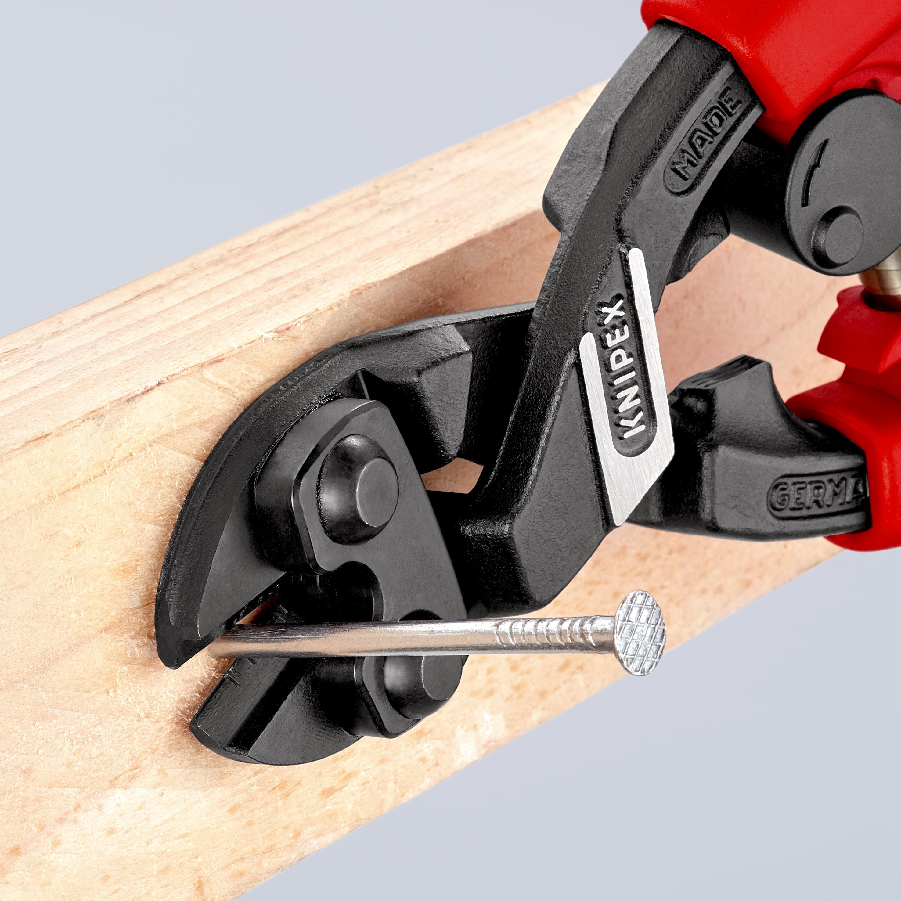 KNIPEX 71 22 200 T CoBolt® Kompakt-Bolzenschneider mit schlanken Mehrkomponenten-Hüllen, mit integrierter Befestigungsöse zum An