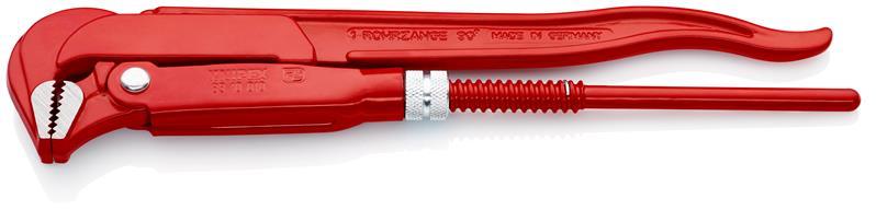 KNIPEX 83 10 010 Rohrzange 90° rot pulverbeschichtet 310 mm