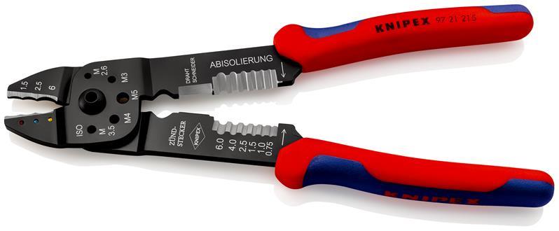 Crimpzange L.230mm 0,5-6 (AWG 20-10) mm² KNIPEX