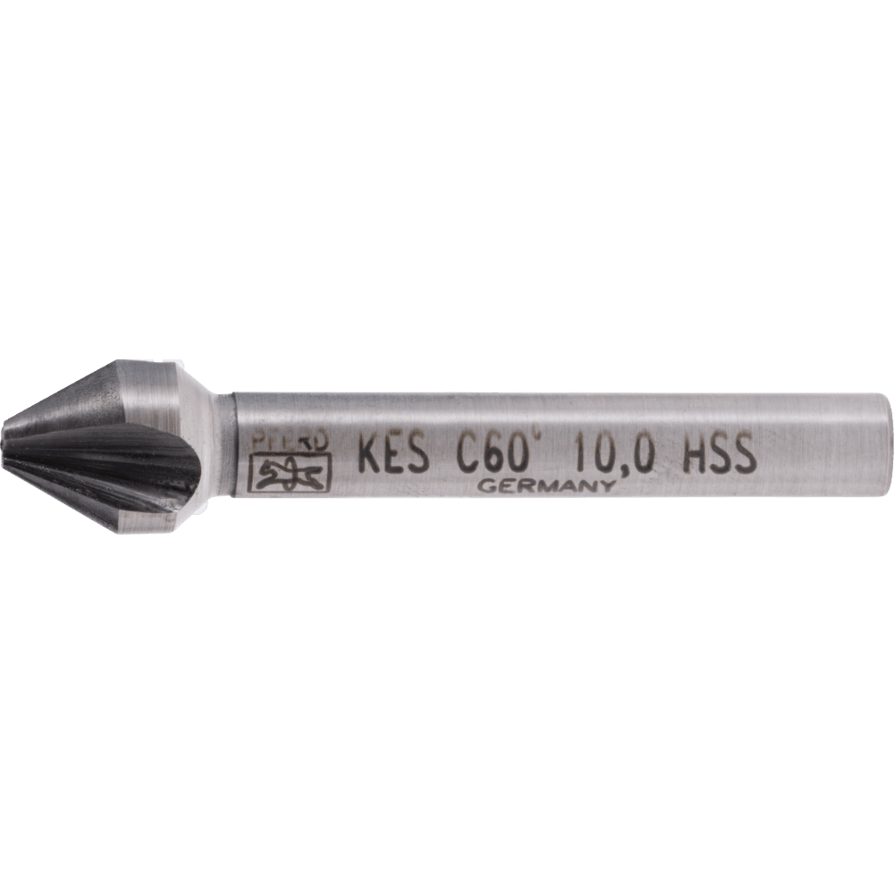 PFERD HSS Kegel-und Entgratsenker 60° Ø 10mm Schaft-Ø 6 mm DIN 334 C