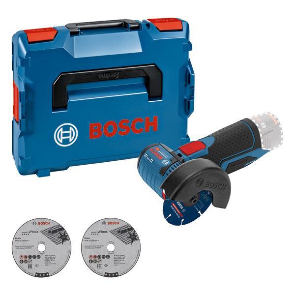 BOSCH Akku-Winkelschleifer GWS 12V-76, L-BOXX