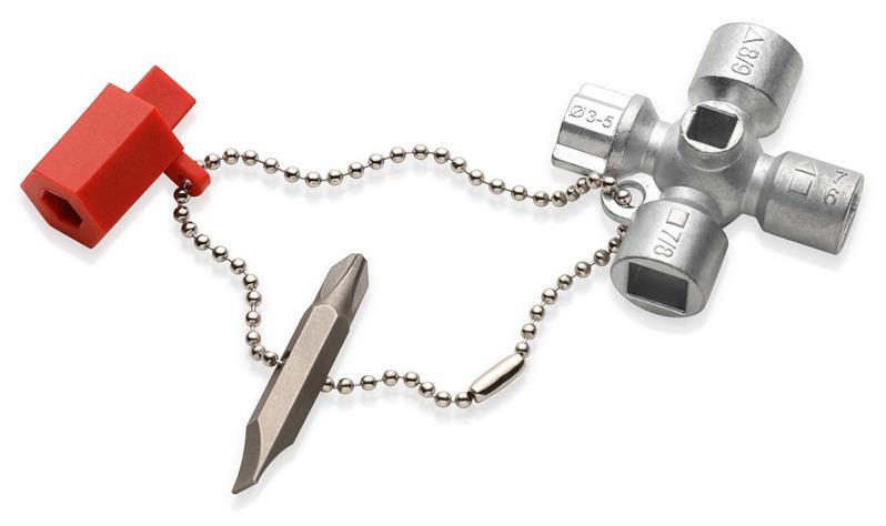 KNIPEX 00 11 02 Schaltschrankschlüssel Der Standard Schaltschrankschlüssel 44 mm KNIPEX 00 11 02 Schaltschrankschlüssel Der Standard Schaltschrankschlüssel 44 mm