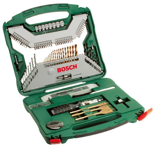 BOSCH X-Line TiN-beschichtetes Set, 100‑tlg.