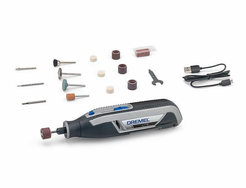 BOSCH DREMEL® 7760-15 Akku-Multifunktionswerkzeug 3,6 V mit 15 Zubehöre