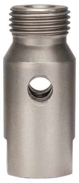BOSCH Adapter für Diamantbohrkronen, Maschinenseite 5/6 Zoll, Kronenseite G 1/2 Zoll BOSCH Adapter für Diamantbohrkronen, Maschinenseite 5/6 Zoll, Kronenseite G 1/2 Zoll