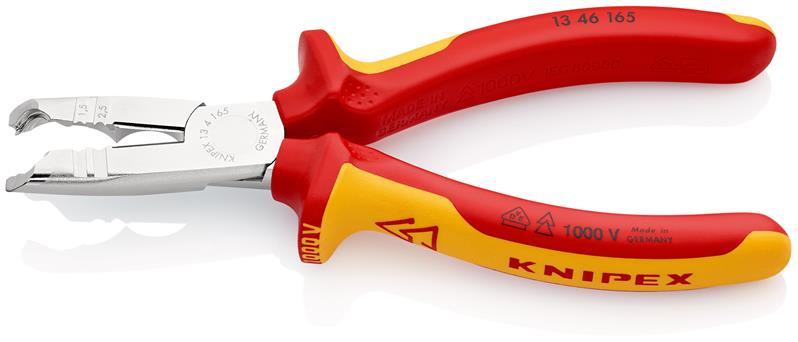 Abmantelungszange L.165mm verchr.Mehrkomp.-Hüllen KNIPEX Abmantelungszange L.165mm verchr.Mehrkomp.-Hüllen KNIPEX