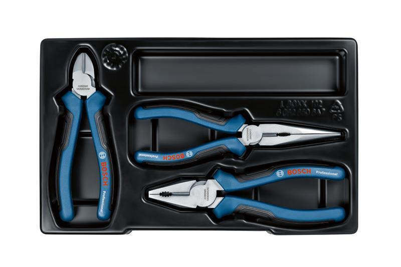 BOSCH Handwerkzeuge Zangen-Set, 3-tlg.