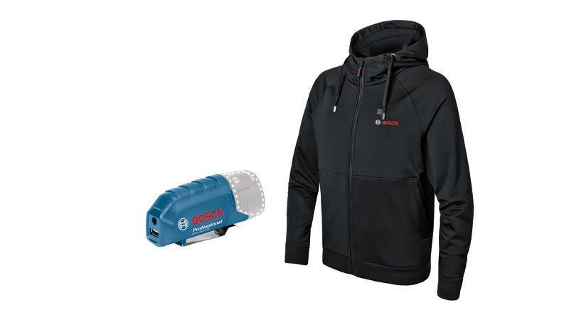 BOSCH Beheizbarer Hoodie GHH 12+18V XA M