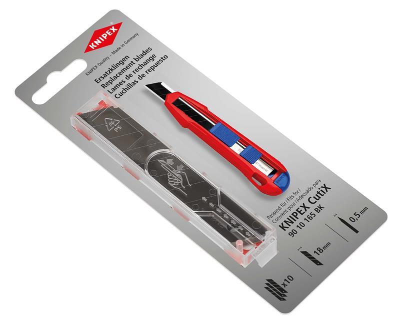 KNIPEX 90 10 165 E02 Ersatzklingen für 90 10 165 BK (10x)