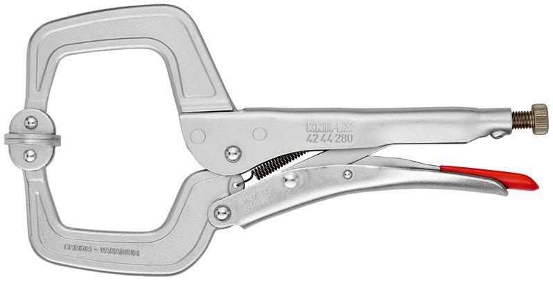 KNIPEX 42 44 280 Schweiß-Gripzange verzinkt 280 mm