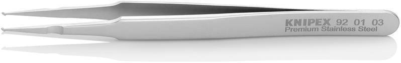 KNIPEX 92 01 03 SMD-Präzisionspinzette Glatt 120 mm KNIPEX 92 01 03 SMD-Präzisionspinzette Glatt 120 mm