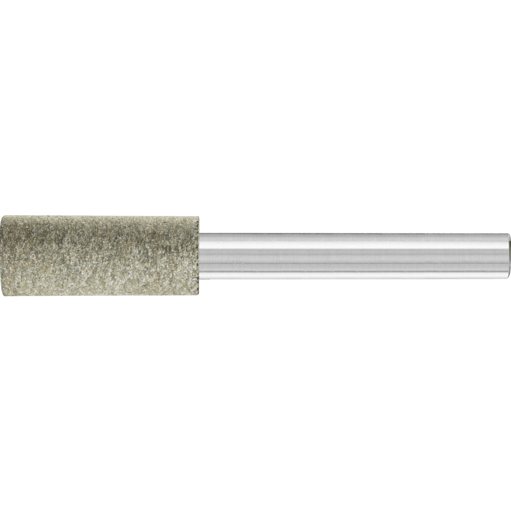 PFERD Poliflex Schleifstift Zylinderform Ø 10x25 mm Schaft-Ø 6 mm Bindung LR Hart SIC/A60
