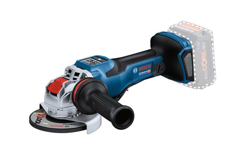 BOSCH Akku-Winkelschleifer BITURBO mit X-LOCK GWX 18V-15 PSC, im Karton