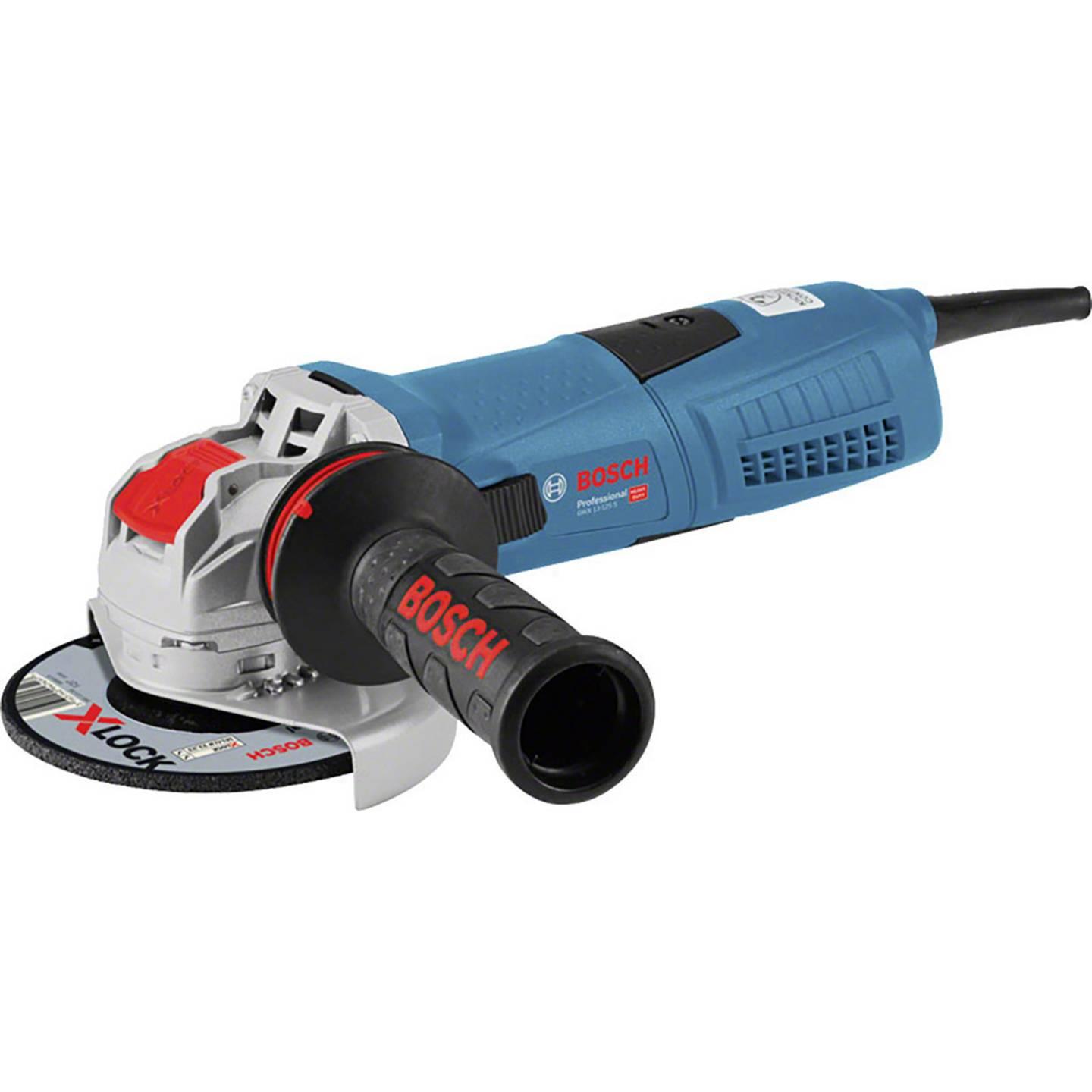 BOSCH GWX 13-125 S  Winkelschleifer mit X-Lock im Karton
