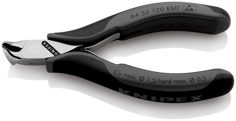 Elektronikvornschn.L.120mm Form 3 Facette ja,kleine spiegelpol. Elektronikvornschn.L.120mm Form 3 Facette ja,kleine spiegelpol.