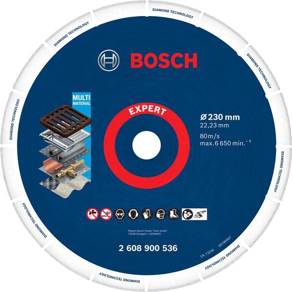 BOSCH EXPERT Diamond Metal Wheel Trennscheibe, 230 x 22,23 mm