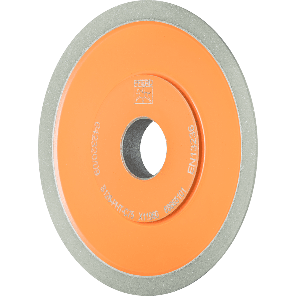 PFERD CBN-Schleifscheibe Kunstharz 4BT9 PHT 100mm B126 (mittel) Trocken- und Nassschliff PFERD CBN-Schleifscheibe Kunstharz 4BT9 PHT 100mm B126 (mittel) Trocken- und Nassschliff