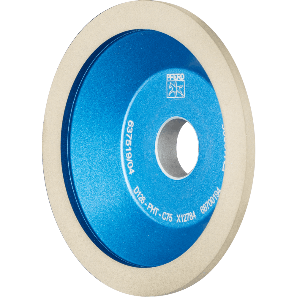 PFERD Diamant-Schleifscheibe Kunstharz 12C9 PHT 115 mm D126 (mittel) Trockenschliff PFERD Diamant-Schleifscheibe Kunstharz 12C9 PHT 115 mm D126 (mittel) Trockenschliff