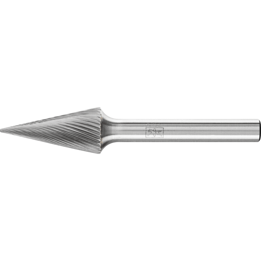 PFERD Hartmetall Frässtift Spitzkegel SKM Ø 12x25 mm Schaft-Ø 6 mm Z5 universal fein