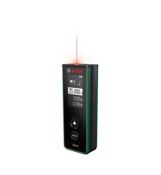 BOSCH Digitaler Laser-Entfernungsmesser Zamo Set