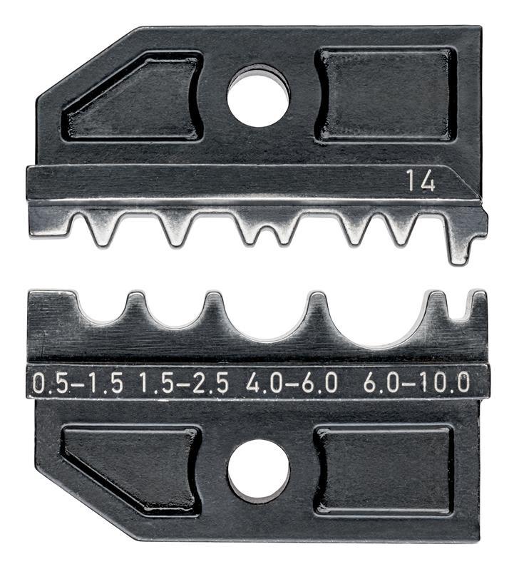 KNIPEX 97 49 14 Crimpeinsatz für unisolierte Kabelverbinder KNIPEX 97 49 14 Crimpeinsatz für unisolierte Kabelverbinder