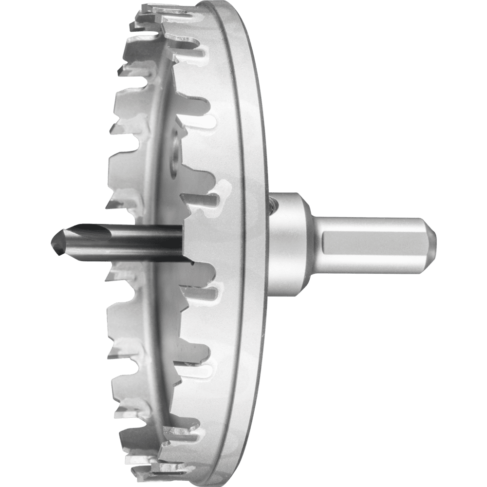 PFERD Hartmetall Lochschneider/-Lochsäge Ø 100x8 mm Schaft-Ø 12 mm Schnitttiefe 4 mm universal