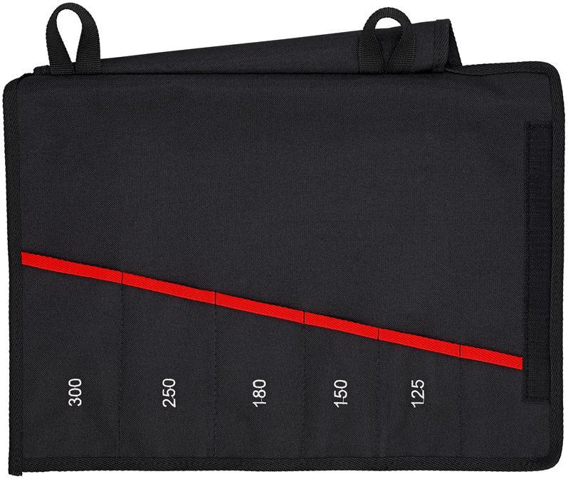 KNIPEX 00 19 55 S4 LE Rolltasche für Zangenschlüssel leer 6 Fächer 440 mm