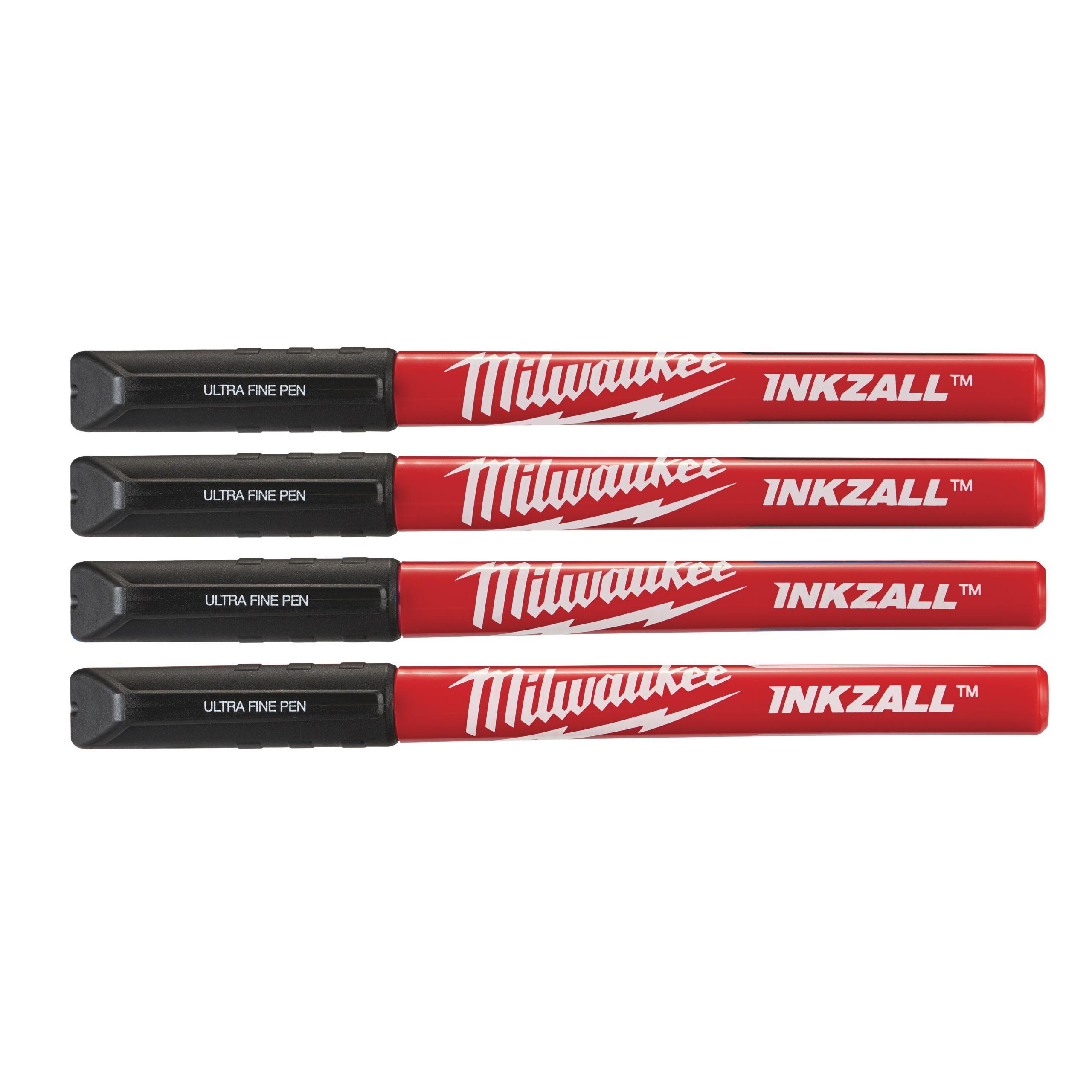 INKZALL Fineliner schwarz (4pc)