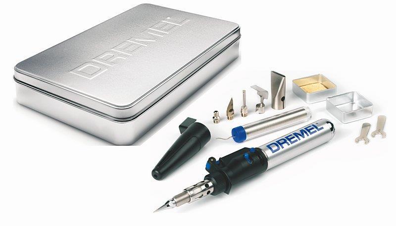 BOSCH DREMEL® Butan-Lötkolben Versatip 2000-6, max. mit 6 Zubehöre