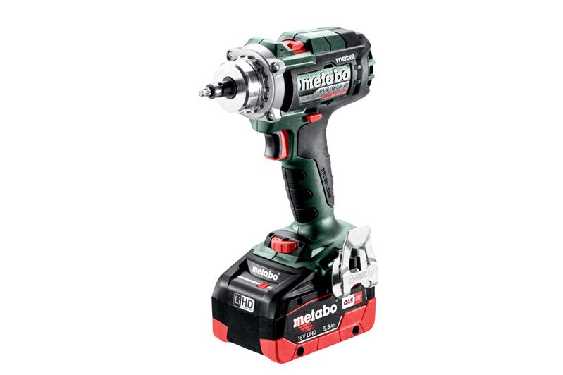 Metabo BS 18 LTX-3 BL Q I Metal (602355890) Akku-Bohrschrauber inkl. 2 x CAS 4,0 Ah Akku & Ladegerät