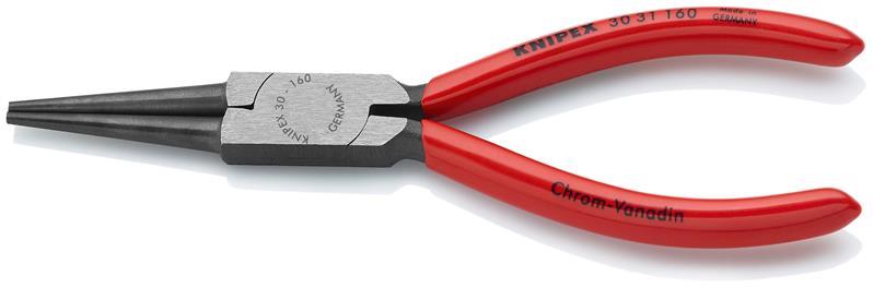 KNIPEX 30 31 160 Langbeckzange mit Kunststoff überzogen schwarz atramentiert 160 mm KNIPEX 30 31 160 Langbeckzange mit Kunststoff überzogen schwarz atramentiert 160 mm