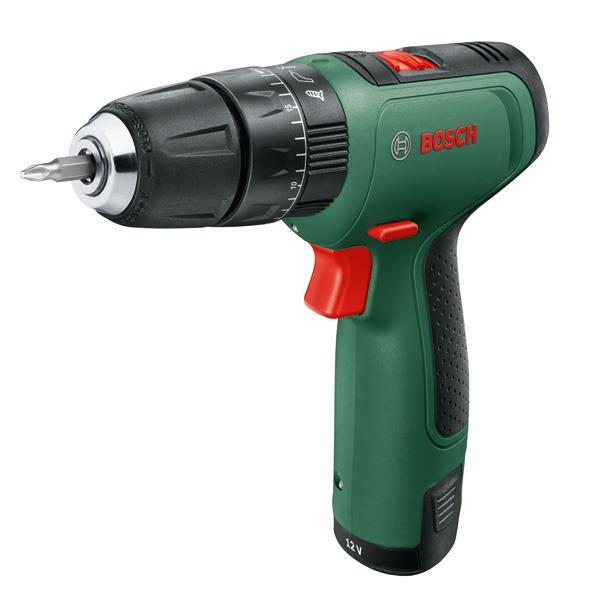 BOSCH Akku-Bohrschrauber EasyImpact 1200, 1 x Akku PBA 12V 1.5Ah, Tragekoffer