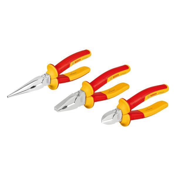 BOSCH Combo Kit VDE-Zangen-Set, 3-tlg. BOSCH Combo Kit VDE-Zangen-Set, 3-tlg.