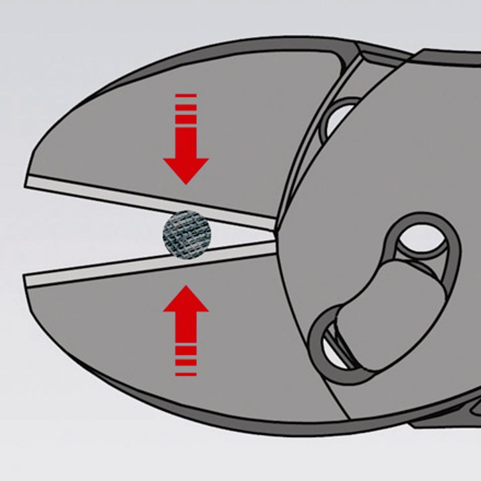 KNIPEX 73 71 180 TwinForce® Hochleistungs-Seitenschneider mit Kunststoff überzogen schwarz atramentiert 180 mm KNIPEX 73 71 180 TwinForce® Hochleistungs-Seitenschneider mit Kunststoff überzogen schwarz atramentiert 180 mm