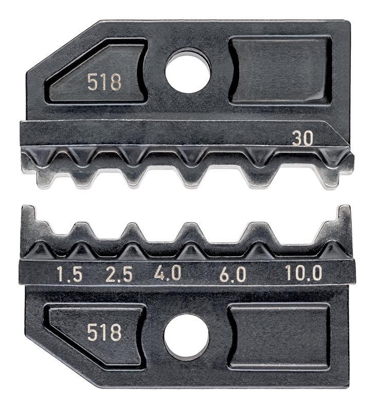 KNIPEX 97 49 30 Crimpeinsatz für unisolierte Stoßverbinder