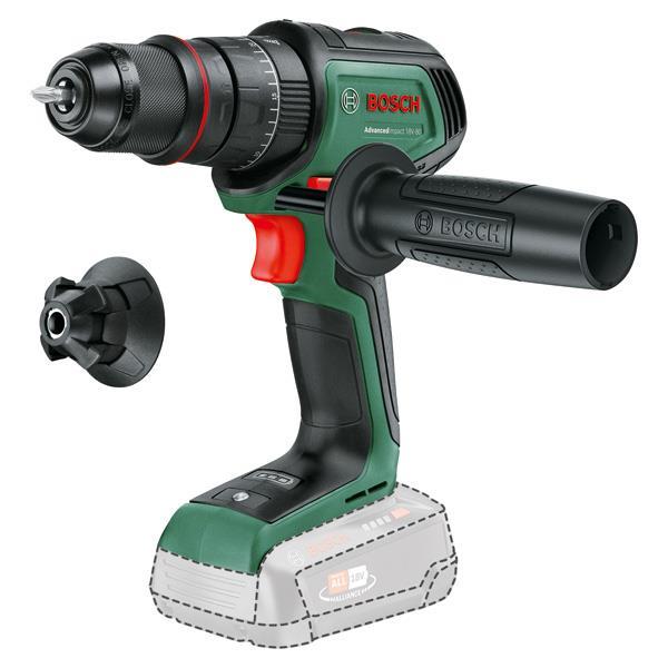 BOSCH Akku-Schlagbohrmaschine AdvancedImpact 18V-80 QuickSnap