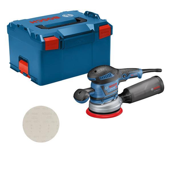 BOSCH Exzenterschleifer GEX 40-150 mit 1 x Schleifblatt M480 und L-BOXX BOSCH Exzenterschleifer GEX 40-150 mit 1 x Schleifblatt M480 und L-BOXX
