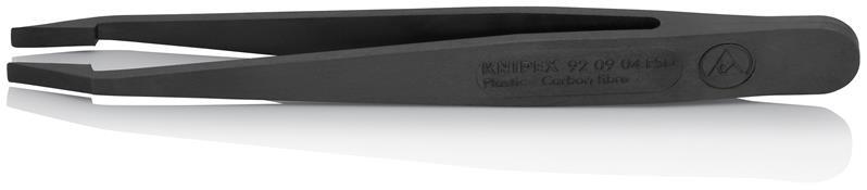 KNIPEX 92 09 04 ESD Kunststoffpinzette ESD Glatt 115 mm KNIPEX 92 09 04 ESD Kunststoffpinzette ESD Glatt 115 mm