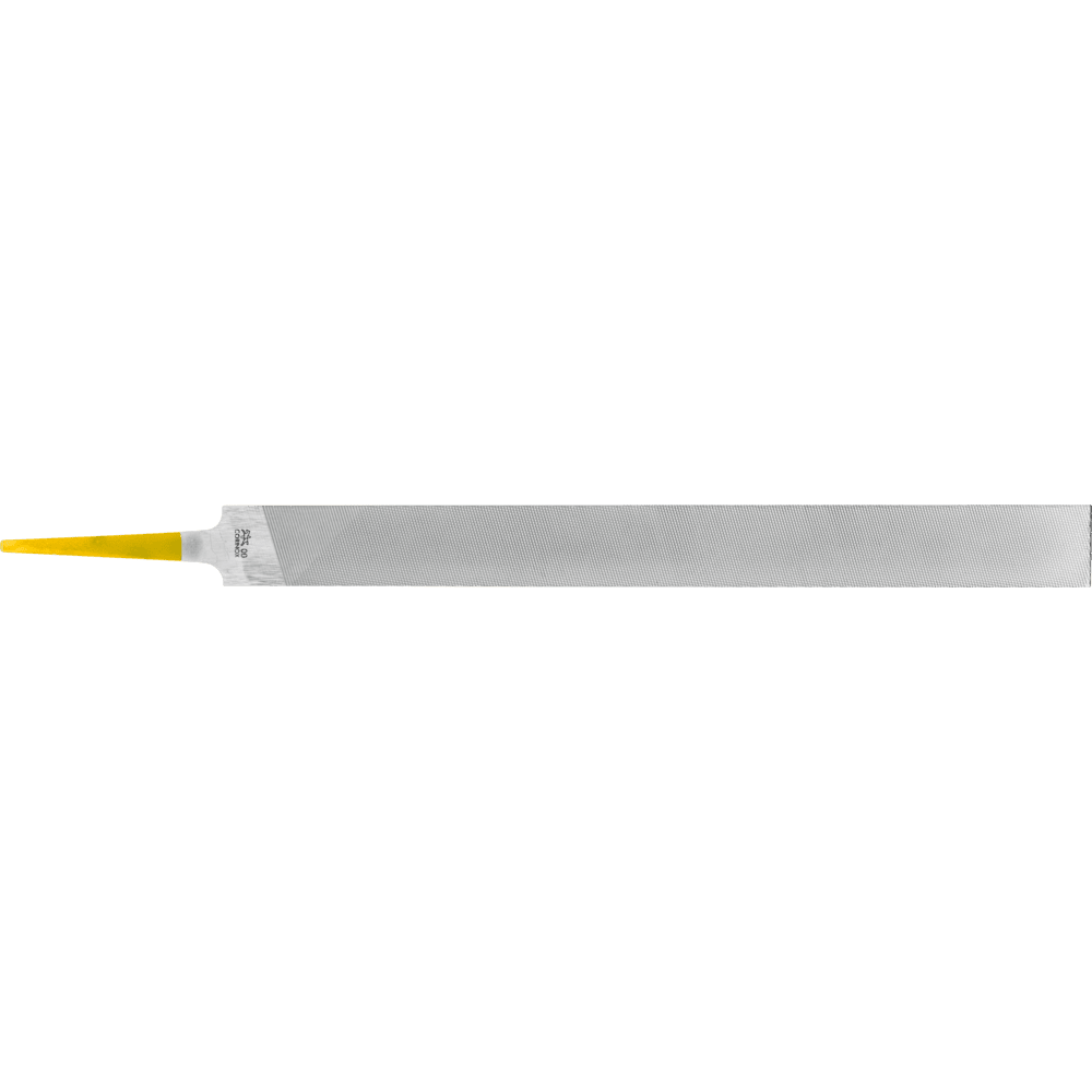 PFERD CORINOX-Ansatzfeile hohe Oberflächenhärte Flachstumpf 250mm Schweizer Hieb 00, sehr-grob