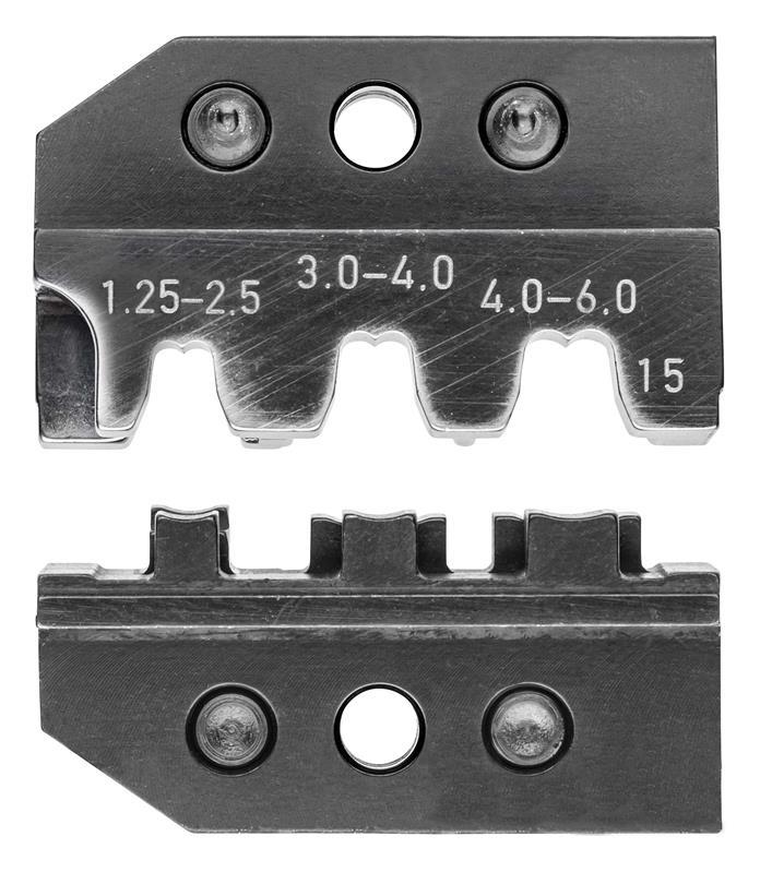 KNIPEX 97 49 15 Crimpeinsatz für Fahnenstecker und unisolierte offene Steckverbinder KNIPEX 97 49 15 Crimpeinsatz für Fahnenstecker und unisolierte offene Steckverbinder