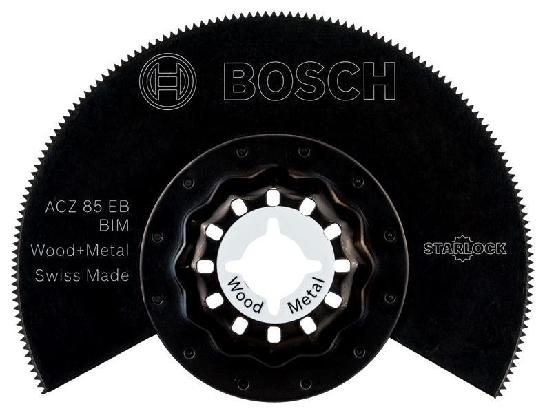 BOSCH BIM Segmentsägeblatt ACZ 85 EB, Wood and Metal, 85 mm, 10er-Pack