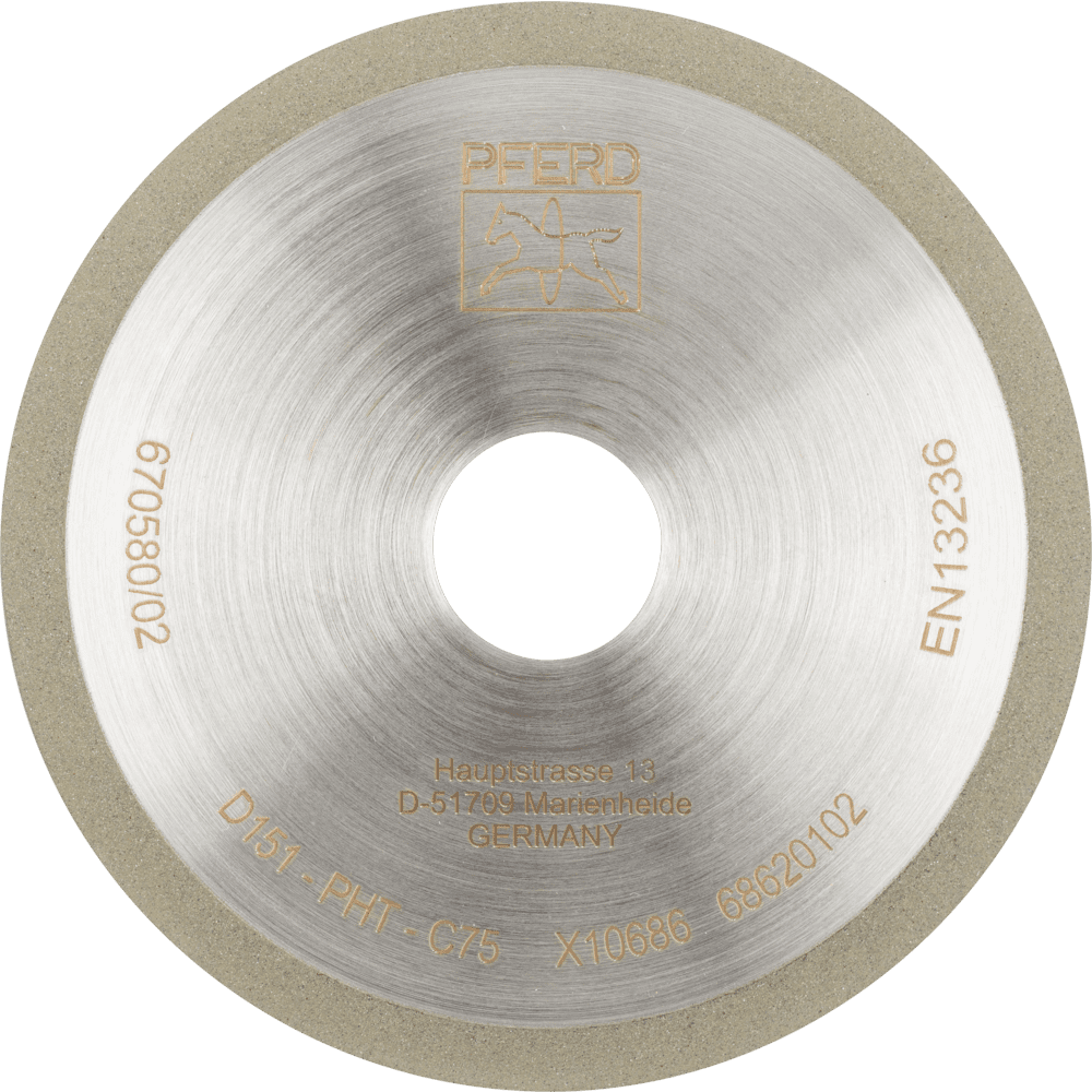 PFERD Diamant-Trennscheibe 1A1R 100x1,0x20,0mm PHT D151 (mittel) für Trockenschliff PFERD Diamant-Trennscheibe 1A1R 100x1,0x20,0mm PHT D151 (mittel) für Trockenschliff