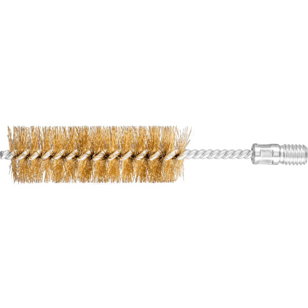 PFERD Innenbürste IBU Ø 32x100mm Gewinde 1/2" BSW Messing-Draht-Ø 0,25