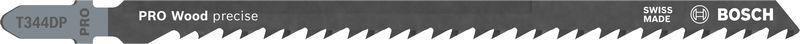 PRO Wood precise T344DP Stichsägeblatt, 152 mm, 5-tlg.