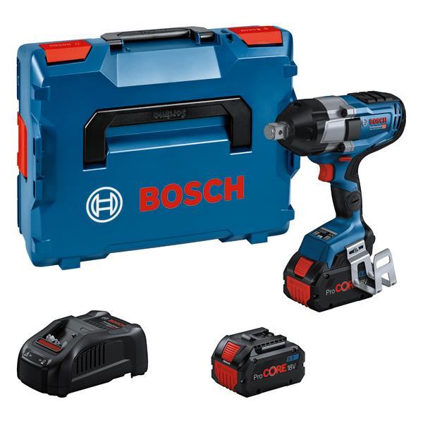 BOSCH Akku-Drehschlagschrauber GDS 18V-1050 HC mit 2x Akku ProCORE18V 8.0Ah in L-BOXX