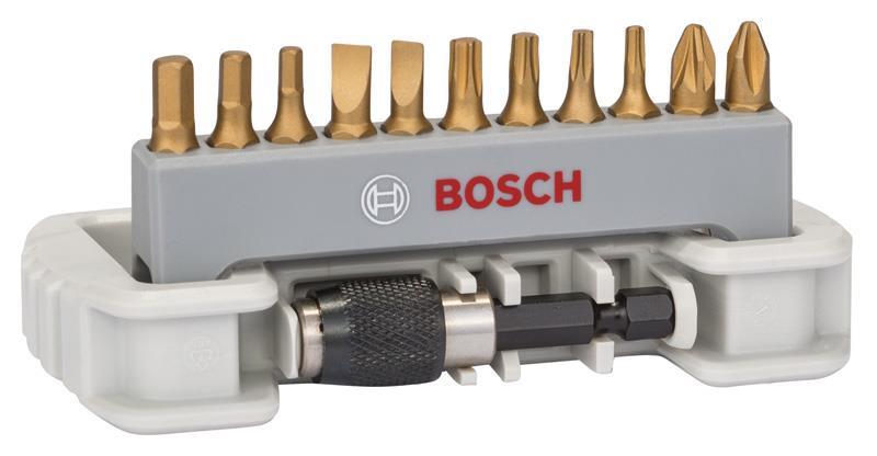 BOSCH 11tlg. Schrauberbit-Set inklusive Bithalter